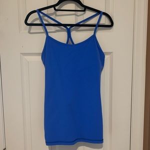 Lululemon Power Y Women’s Blue Tank Top Size 10